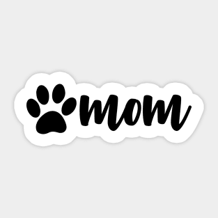 Pet Mom Sticker